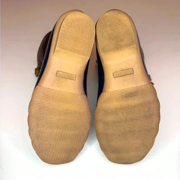 Sperry Women’s Saltwater Duck Boot Navy Blue / Brown Size- 6 - Picture 9 of 11